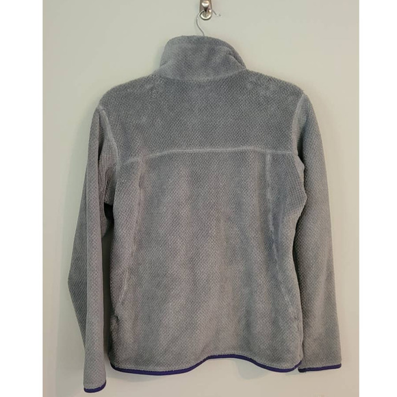 Patagonia Women's Synchilla T-Snap Fleece Pullover Gray Medium - Picture 5 of 5